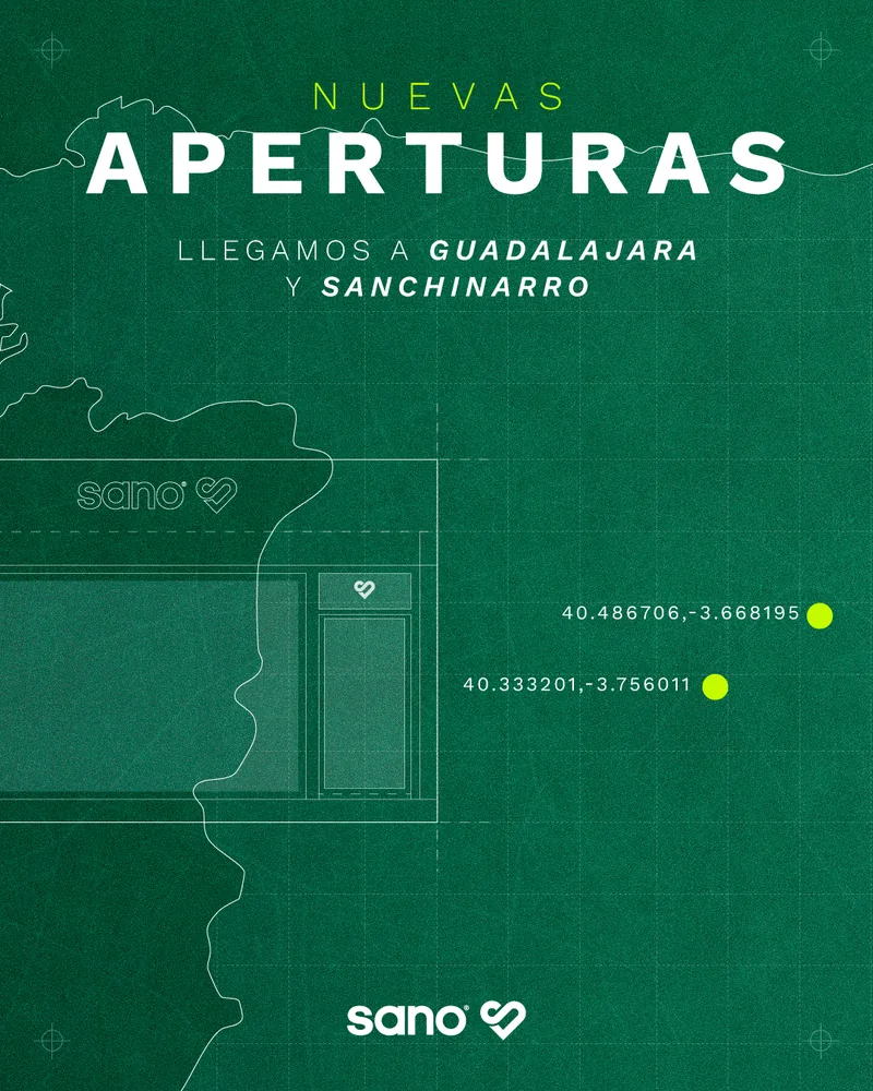 Post de Sano Center: Nuevas aperturas: llegamos a Guadalajara y Sanchinarro