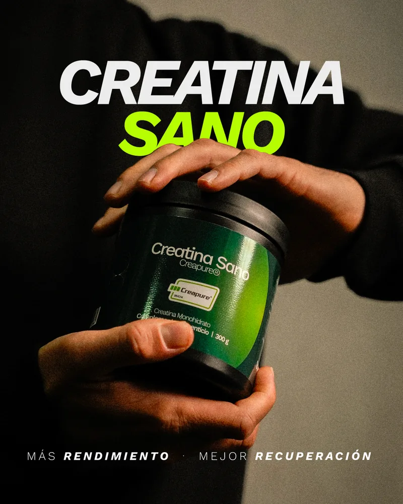 Post de Sano Center: Creatina Sano: más rendimiento, mejor recuperación