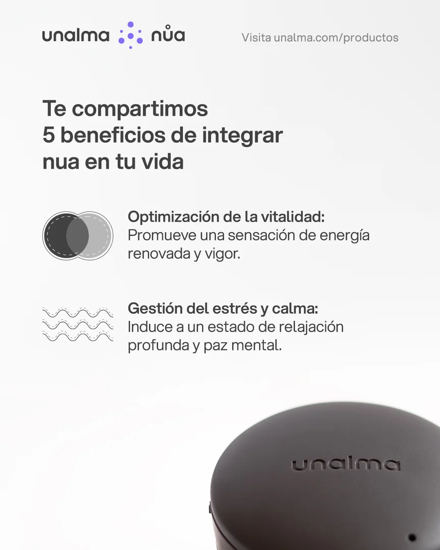 Cinco beneficios de integrar nůa en tu vida: vitalidad y gestión del estrés